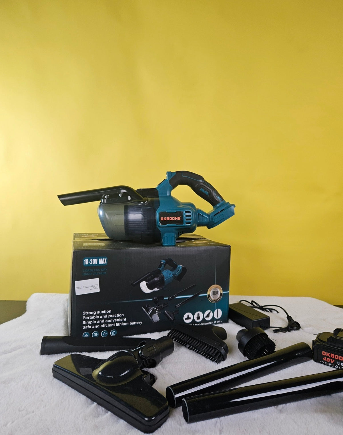 Aspirateur de nettoyage a batterie 🔋